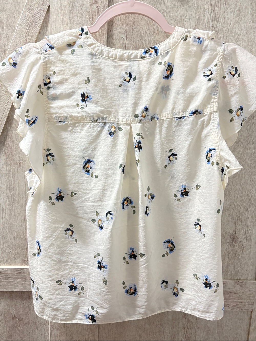 Universal Thread Floral Ruffle Blouse | Small - Picture 5 of 6